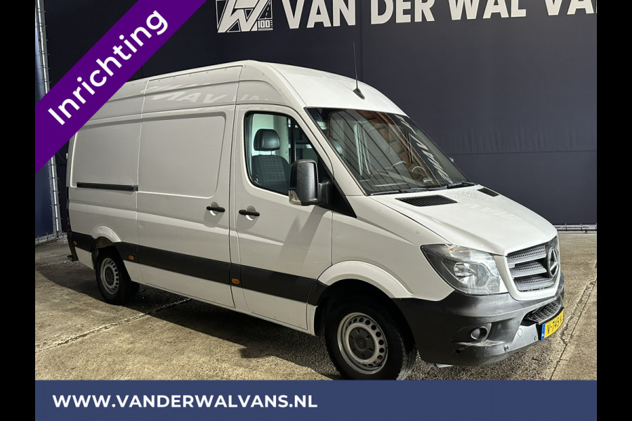 Mercedes-Benz Sprinter 316 CDI 164pk **BPM VRIJ voor de Ondernemer** L2H2 inrichting Euro6 Airco | 2800kg trekhaak Navigatie, Cruisecontrol, Parkeersensoren