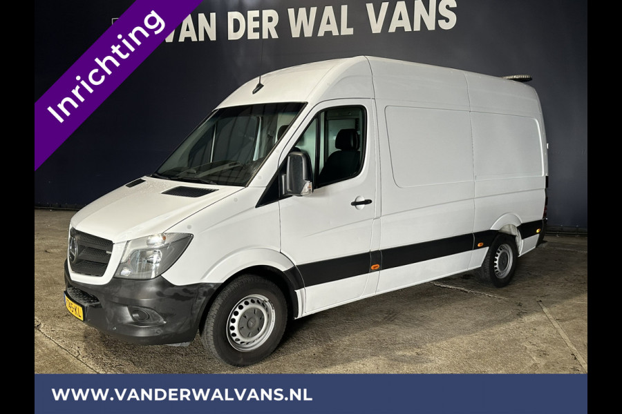 Mercedes-Benz Sprinter 316 CDI 164pk **BPM VRIJ voor de Ondernemer** L2H2 inrichting Euro6 Airco | 2800kg trekhaak Navigatie, Cruisecontrol, Parkeersensoren