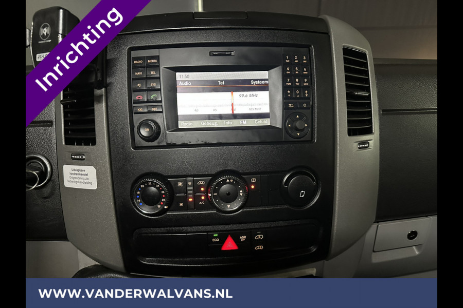 Mercedes-Benz Sprinter 316 CDI 164pk **BPM VRIJ voor de Ondernemer** L2H2 inrichting Euro6 Airco | 2800kg trekhaak Camera, Cruisecontrol, parkeersensoren