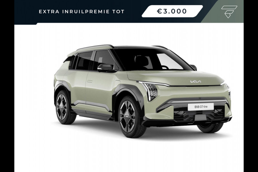 Kia EV3 GT-PlusLine 81.4 kWh Verwacht Q1 2025 l Achterbank verwarmd