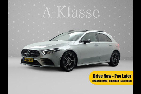 Mercedes-Benz A-Klasse 180 AMG Night Edition Aut- Panodak I  Sfeerverlichting I  Xenon Led I Camera I  Sport Interieur