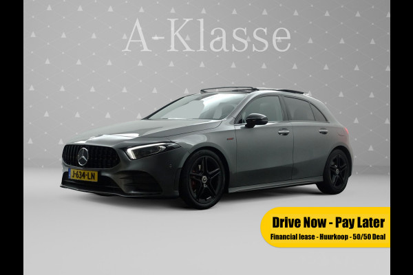 Mercedes-Benz A-Klasse 180 AMG Night Edition Aut- Panodak I Memory seats I LMV I Sfeerverlichting I Xenon Led