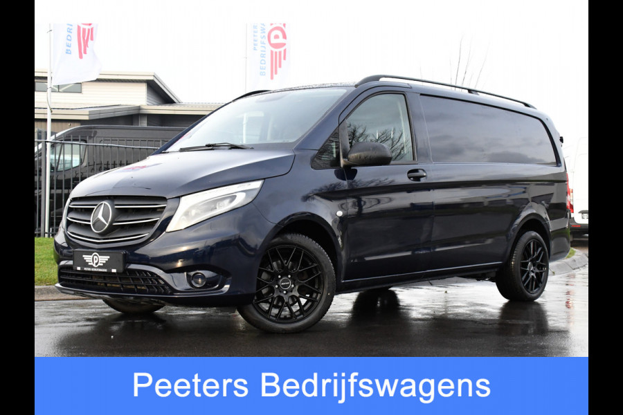 Mercedes-Benz Vito 116 CDI Lang PB Edition Cruise, Camera, Carplay, LED, 164PK, Automaat, Leder, Stoelverwarming, Multimedia, UNIEK!