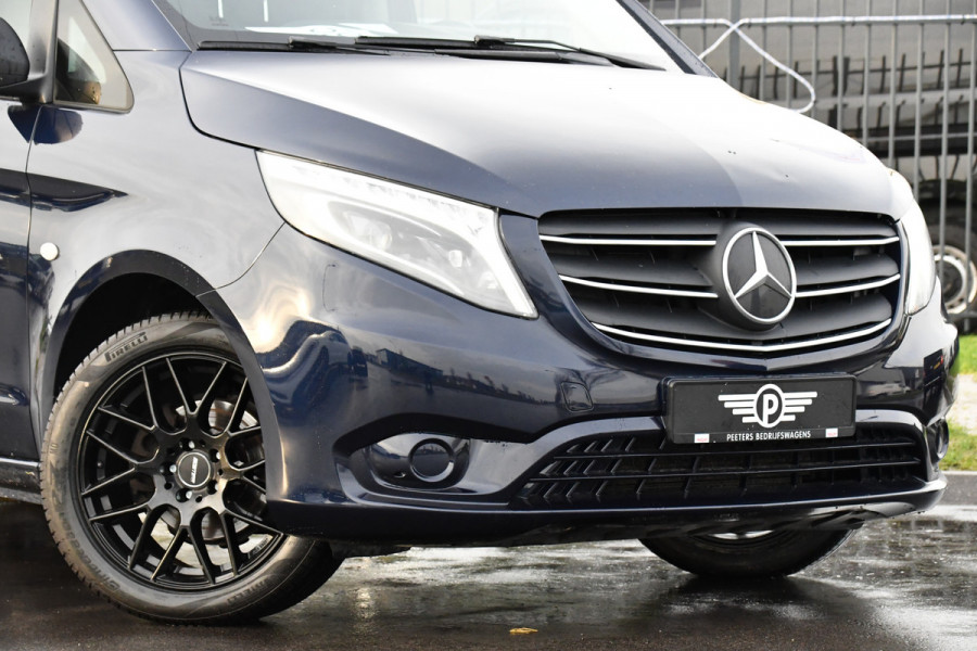 Mercedes-Benz Vito 116 CDI Lang PB Edition Cruise, Camera, Carplay, LED, 164PK, Automaat, Leder, Stoelverwarming, Multimedia, UNIEK!