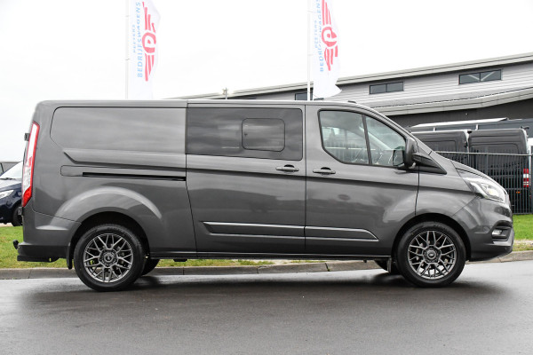 Ford Transit Custom 300 2.0 TDCI L2H1 Limited DC Adaptieve Cruise, Camera, Carplay, 170PK LED, Leder, Automaat, Sensoren, Trekhaak, UNIEK!