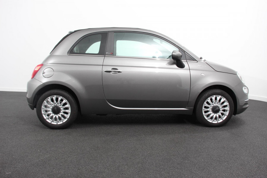 Fiat 500C 1.0 Hybrid Dolcevita | Cruise Control | Climatronic | Lederen Bekleding | Parkeersensoren Achter | DAB |