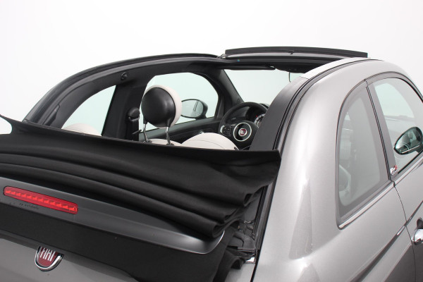 Fiat 500C 1.0 Hybrid Dolcevita | Cruise Control | Climatronic | Lederen Bekleding | Parkeersensoren Achter | DAB |