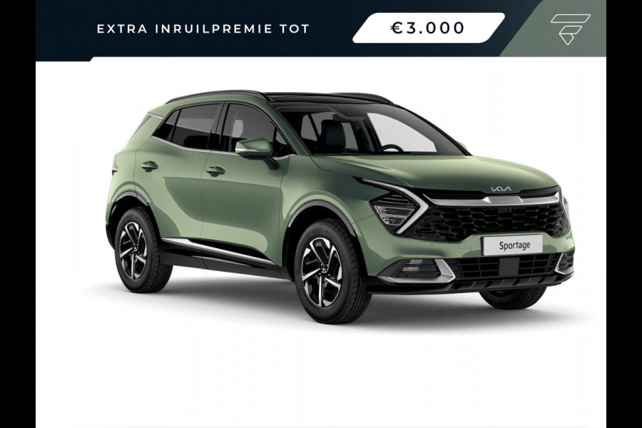 Kia Sportage 1.6 T-GDi Plug-in Hybrid AWD DynamicLine navigatiesysteem full map | Eerste 64km 100% elektrisch (WLTP)