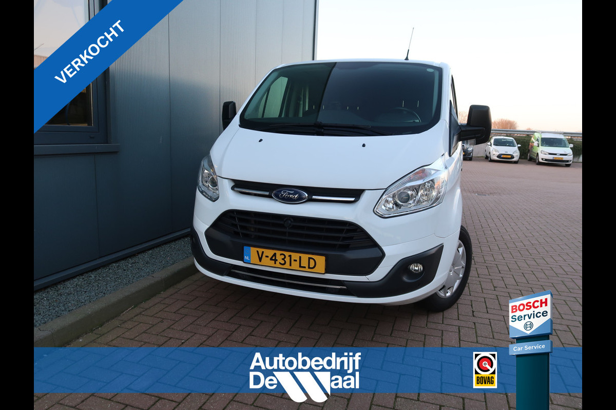 Ford Transit Custom 2.0 TDCi 130pk L1H1 Trend 340 3-zits AIRCO/CRUISE/PDC/TREKHAAK