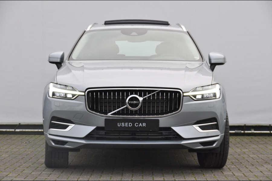 Volvo XC60 T8 390PK Automaat Recharge AWD Inscription / Cruise control / Elektrische achterklep / Elektrische Stoel met geheugen / Adaptieve koplampen / Panoramadak / Stoelverwarming / Apple carplay