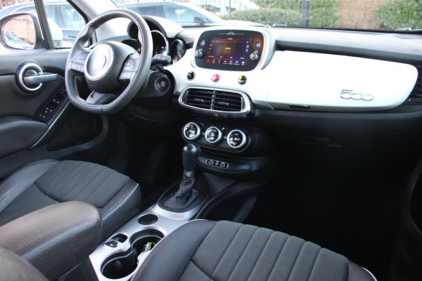 Fiat 500X 1.4 Turbo MultiAir Lounge 140 PK Aut. Xenon Camera Half/Leer Keyless 18''