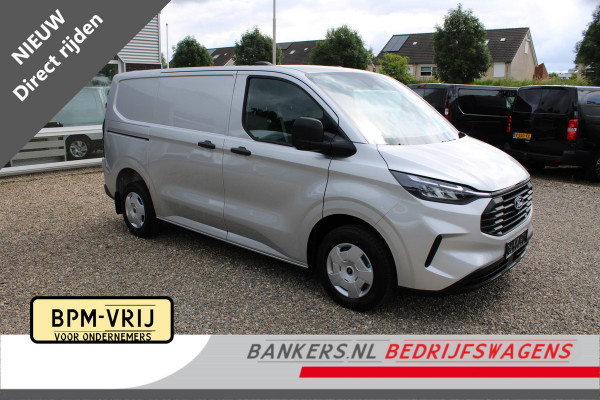 Ford Transit Custom 2.0 TDCI 136PK, L1H1, Airco, NIEUW, inclusief 5 jaar Ford garantie met een max van 200.000 KM