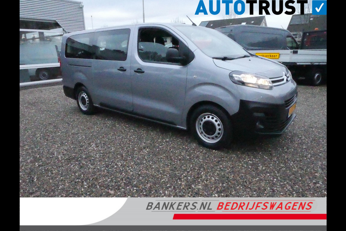 Citroën Jumpy 1.5 BlueHDi 120PK, 9 Persoons Combi, Airco, Personenbus