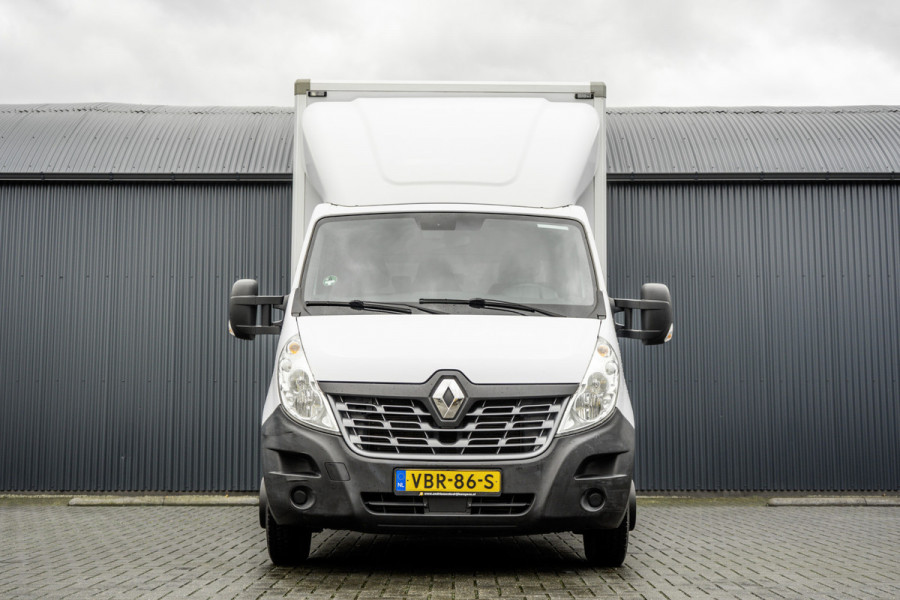 Renault Master 2.3 dCi Bakwagen met laadklep (1000 KG) | Euro 6 | 164 PK | Cruise | Airco | Navigatie