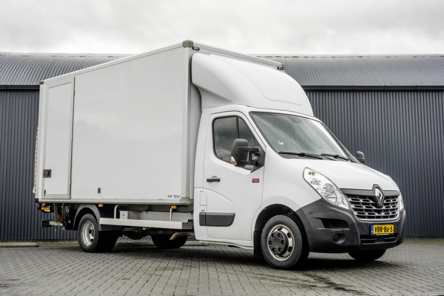 Renault Master 2.3 dCi Bakwagen met laadklep (1000 KG) | Euro 6 | 164 PK | Cruise | Airco | Navigatie