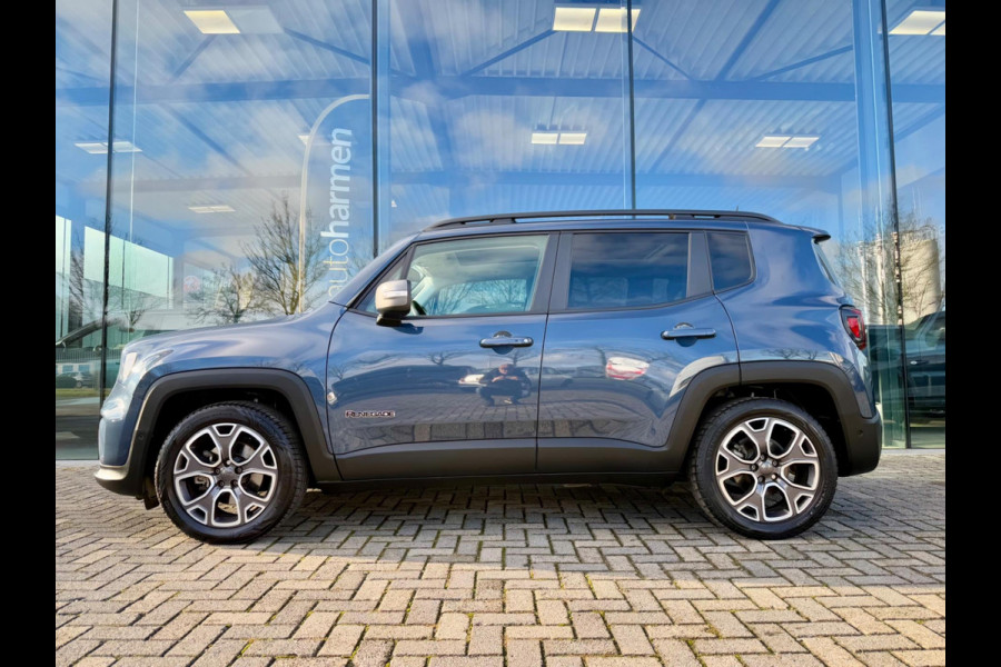 Jeep Renegade 1.3T automaat Freedom, Panoramadak, CarPlay, Leder, Trekhaak, LED