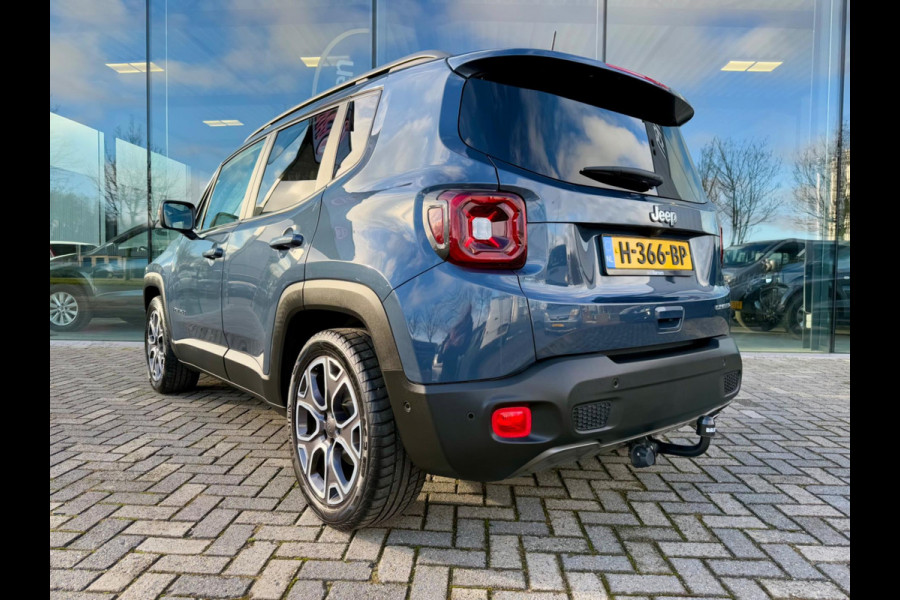 Jeep Renegade 1.3T automaat Freedom, Panoramadak, CarPlay, Leder, Trekhaak, LED