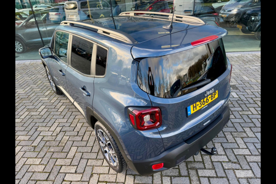 Jeep Renegade 1.3T automaat Freedom, Panoramadak, CarPlay, Leder, Trekhaak, LED