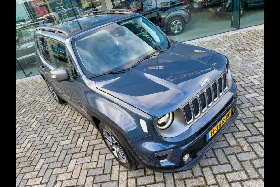 Jeep Renegade 1.3T automaat Freedom, Panoramadak, CarPlay, Leder, Trekhaak, LED