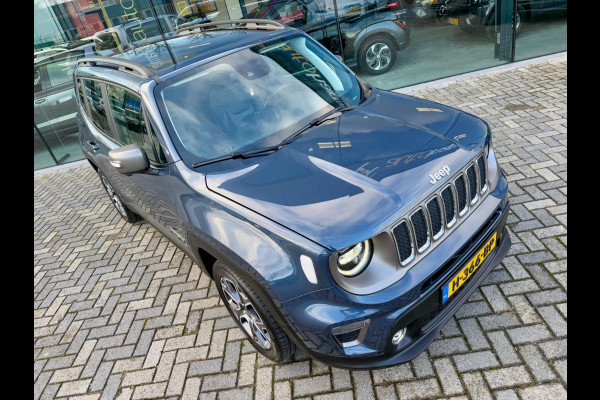 Jeep Renegade 1.3T automaat Freedom, Panoramadak, CarPlay, Leder, Trekhaak, LED