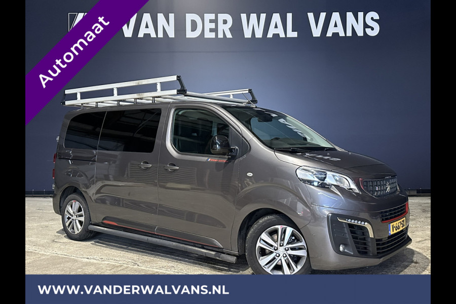 Peugeot Expert 2.0 BlueHDI 177pk Automaat L2H1 Euro6 Airco | Camera | Navigatie | Apple Carplay Android Auto, Cruisecontrol, Parkeersensoren, Trekhaak, Imperiaal, LM velgen, Sidebars, Leder, Bijrijdersbank