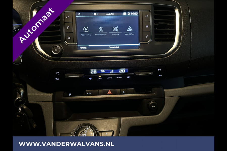 Peugeot Expert 2.0 BlueHDI 177pk Automaat L2H1 Euro6 Airco | Camera | Navigatie | Apple Carplay Android Auto, Cruisecontrol, Parkeersensoren, Trekhaak, Imperiaal, LM velgen, Sidebars, Leder, Bijrijdersbank