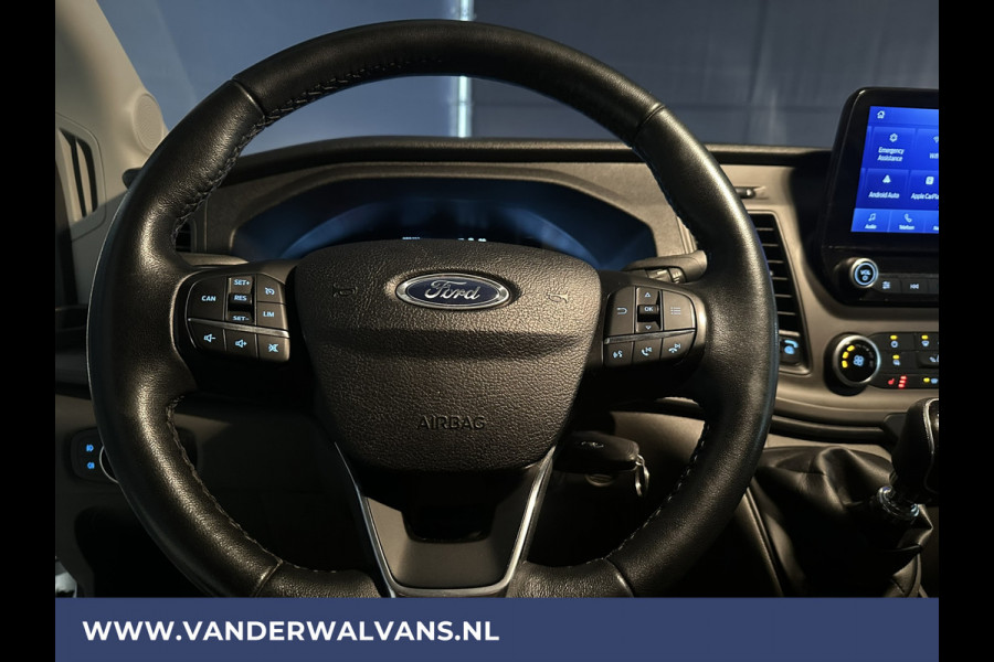 Ford Transit 2.0 TDCI 130pk **BPM VRIJ voor de Ondernemer** L4H3 Euro6 Airco | Camera | Navigatie | Apple Carplay Android Auto, Cruisecontrol, Parkeersensoren, Bijrijdersbank, Stoelverwarming, verwarmde voorruit