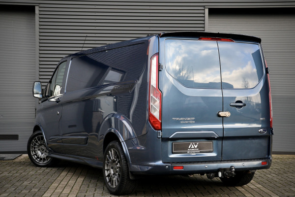 Ford Transit Custom 310 2.0 TDCI 170 PK AUT L2H1 Sport | BPM VRIJ | CarPlay | Navigatie | Camera | Stoelverwarming | Lederen bekleding | Trekhaak |  | LED | Dealer onderhouden | Nieuwe APK