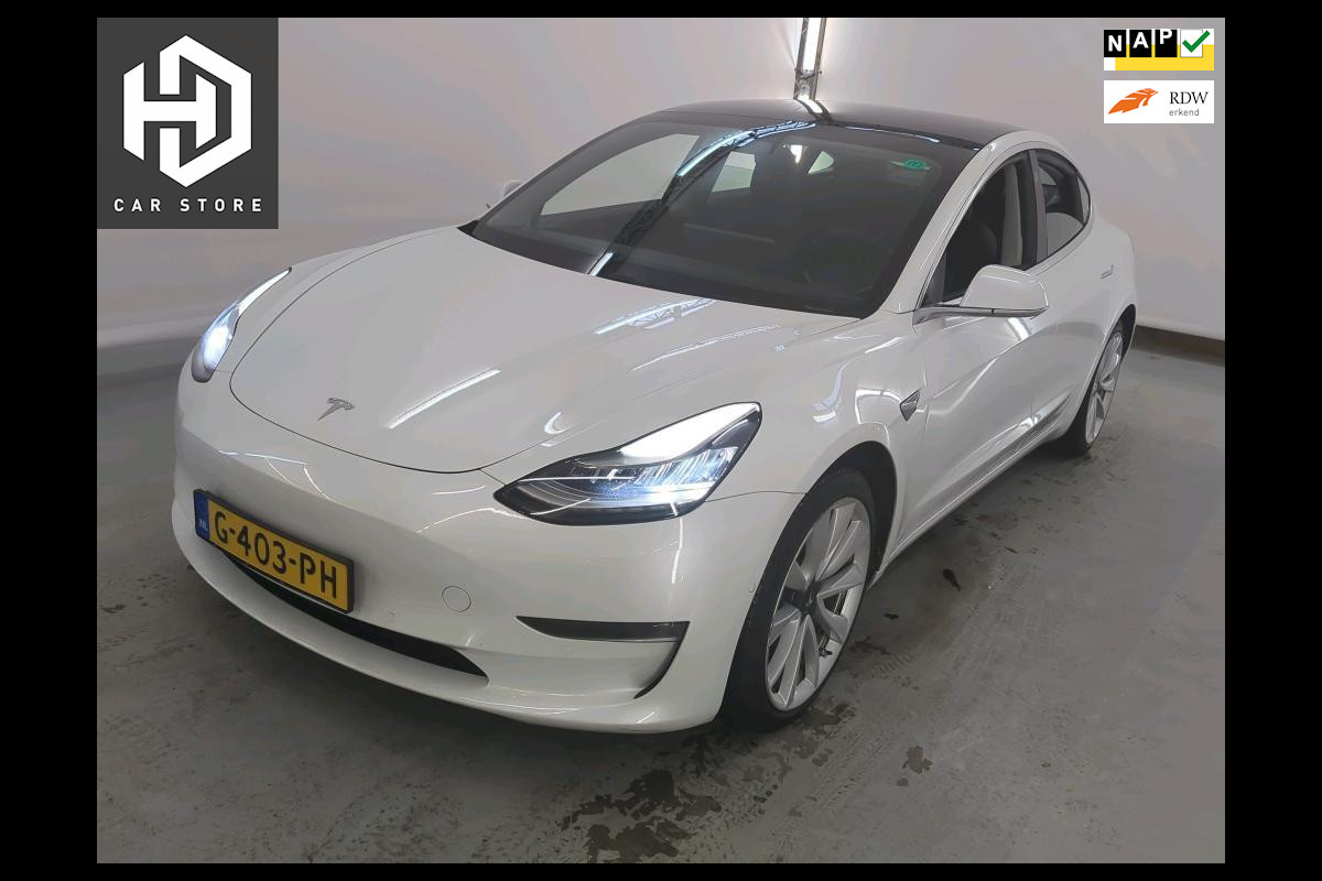 Tesla Model 3 Long Range AWD 75 kWh Dual Motor Trekhaak 19 inch