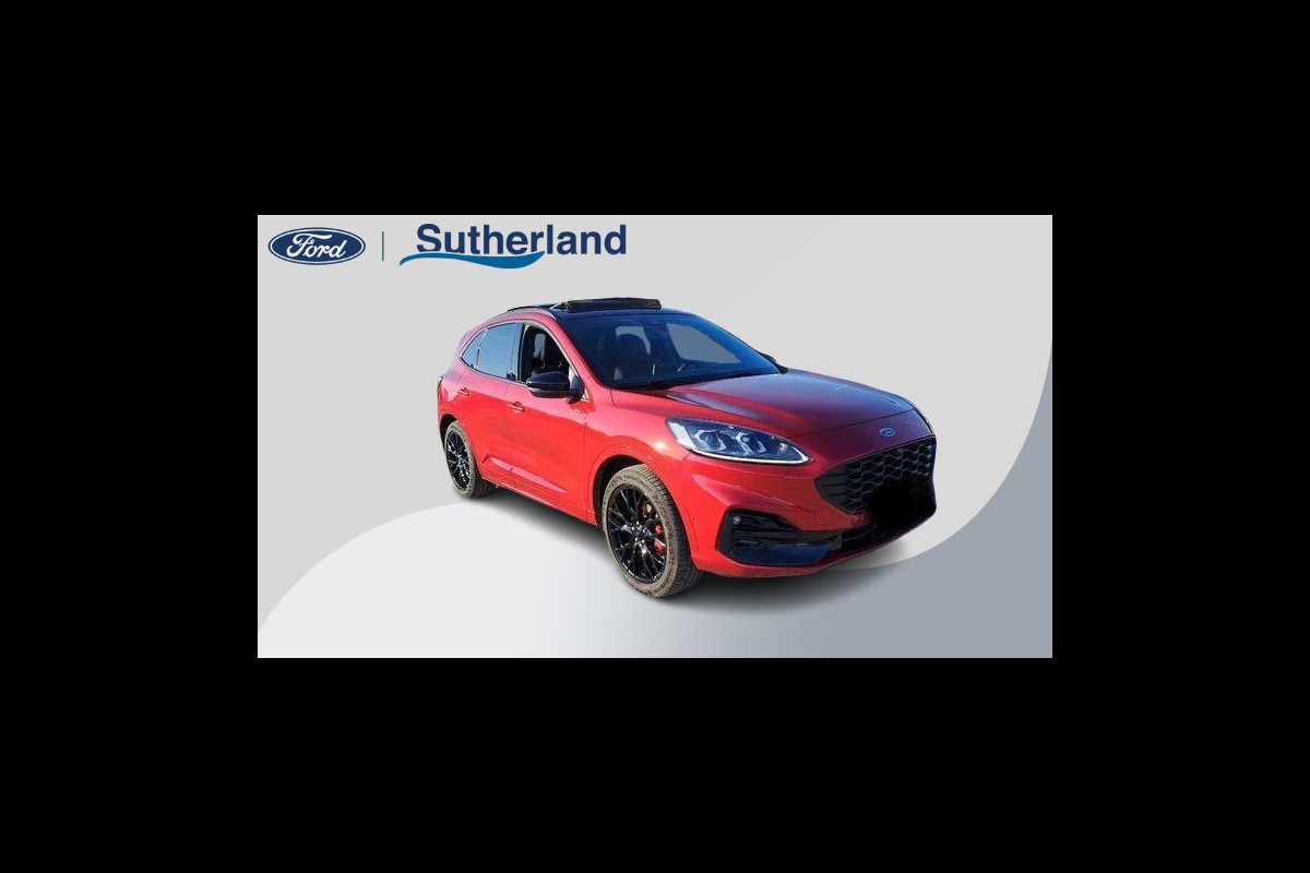 Ford Kuga 2.5 PHEV ST-Line X | Full option! | 20 inch zwarte velgen + rode remklauwen | Black Pack met zwarte accenten | Panoramadak |  Adaptive cruise control | Winter Pack | Head up Display | Adaptieve koplampen | Draadloos opladen