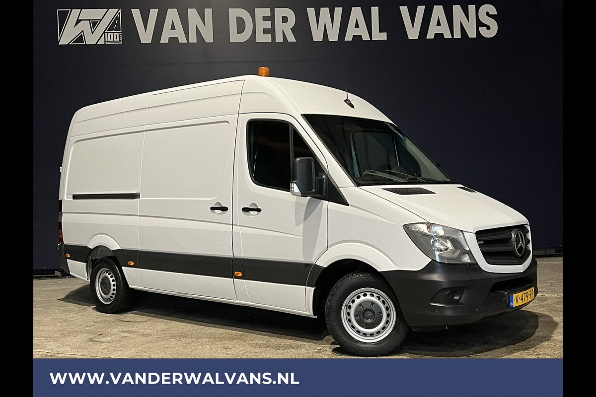 Mercedes-Benz Sprinter 316 CDI 164pk **BPM VRIJ voor de Ondernemer** L2H2 Euro6 Airco | Omvormer | 2800kg Trekhaak | Cruisecontrol parkeersensoren, chauffeursstoel