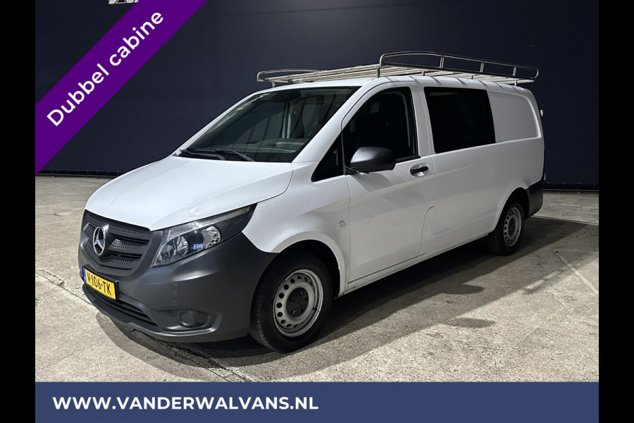 Mercedes-Benz Vito 111 CDI **BPM VRIJ voor de Ondernemer** L2H1 Dubbele cabine Euro6 Airco | 5-Zits | Imperiaal Trekhaak