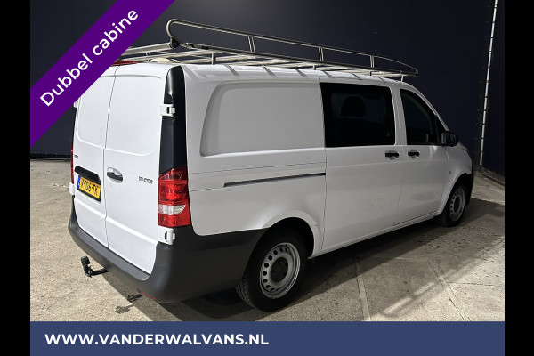 Mercedes-Benz Vito 111 CDI **BPM VRIJ voor de Ondernemer** L2H1 Dubbele cabine Euro6 Airco | 5-Zits | Imperiaal Trekhaak