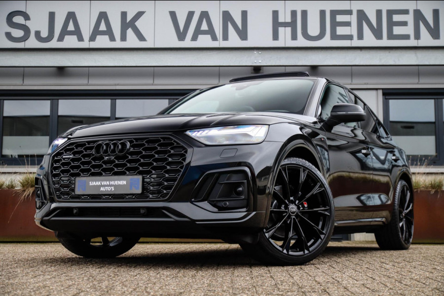 Audi Q5 Sportback 50 TFSIe Quattro Competition S Edition S-Line 299pk Automaat|1e|DLR|Luchtvering|Panoramadak|Virtual Cockpit|OLED