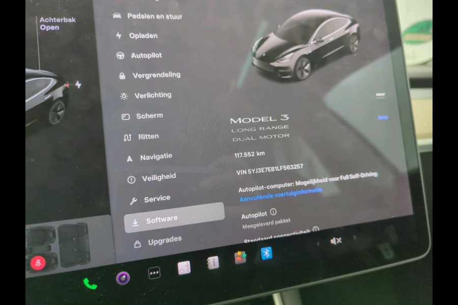 Tesla Model 3 Long Range AWD 75 kWh Navigatie Panoramadak Autopilot Camera Parkeersensoren Stoelverwarming