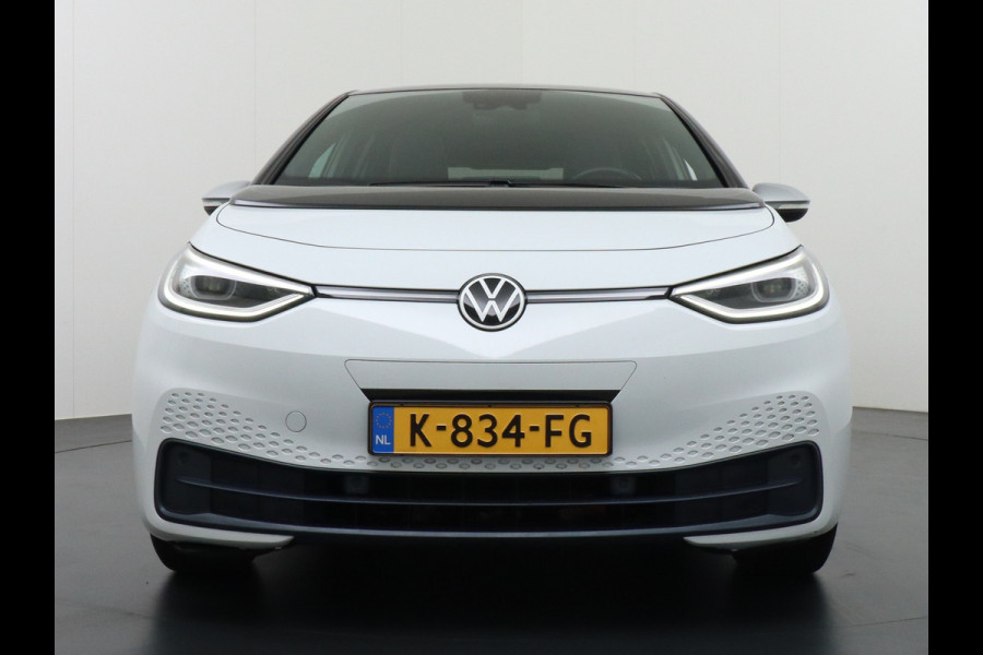 Volkswagen ID.3 AUT. 204pk 58kWh Adap.Cruise Apple Carplay Android Mirror Link 19" Matrix led IQ-.Drive Auto-Pilot WiFi Navi-discover-Pro Ecc Ca Stoelverwarming Vermoeidheids herkenning Rijstrooksensor Bluetooth Keyless DAB Pdc Usb 19''LM Achteropkomend verkeer waarschuwing Orig.NLse Auto Dealer-Onderhouden 43.000 nieuw!