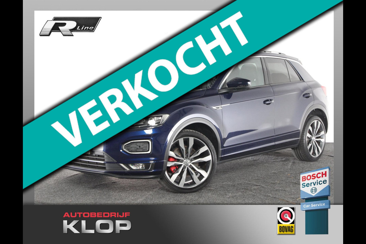 Volkswagen T-Roc 1.5 TSI R-line| Org. NL-auto | 2 x R-line | panoramadak | camera | 19" lmv.