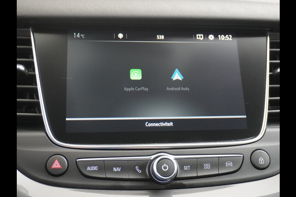 Opel Grandland X AUTOM-8 T131PK Navi Camera Trekhaak Apple Carplay Android 18"lm Pdc Opel-Connect Dual-Ecc Elec.Achterklep AGR-Stoel+Verwarmd DAB Regen-Lichtsensor Led Lane-Assist Bluetooth 1e eigenaar Origineel NLse auto ! Orig. NLse Auto 1e Eigenaar 1300kg trekvermogen