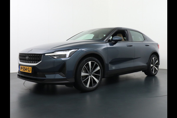 Polestar 2 LEDER Pano-dak Apple Carplay Android Camera Park Assist PDC-a+v Adaptive-LED-Pixel Navi Ecc Keyless Stuur+Stoelverwarmd-v+a +Ele Connected-Drive Google Youtube WiFi-vb Single Motor Bluetooth Connected Verkeersbord detectie Rijstrooksensor met correctie Warmtepomp 1.500 Kg Trekvermogen Orig.NLse auto 55.000 nieuw!