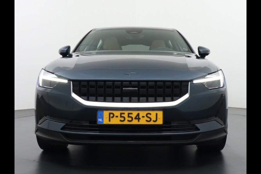 Polestar 2 LEDER Pano-dak Apple Carplay Android Camera Park Assist PDC-a+v Adaptive-LED-Pixel Navi Ecc Keyless Stuur+Stoelverwarmd-v+a +Ele Connected-Drive Google Youtube WiFi-vb Single Motor Bluetooth Connected Verkeersbord detectie Rijstrooksensor met correctie Warmtepomp 1.500 Kg Trekvermogen Orig.NLse auto 55.000 nieuw!