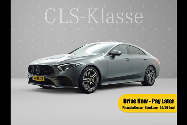 Mercedes-Benz CLS-Klasse 350 AMG Premium Plus Aut- Schuifdak I Sfeerverlichting I Carplay I Lane Assist I Camera I Carbon Ceremic