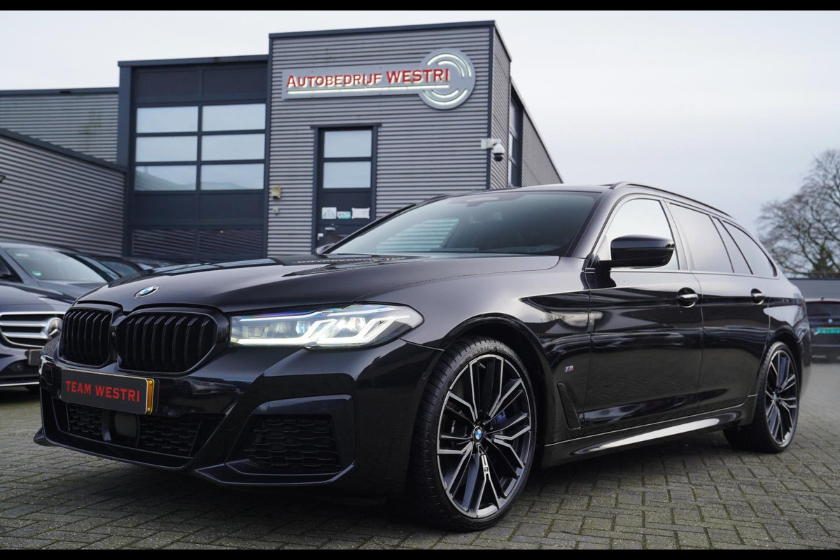 BMW 5 Serie Touring 530d High Executive Edition | Panorama | HuD | Facelift | LASER | Trekhaak | Adaptieve cruise | Drive Assited