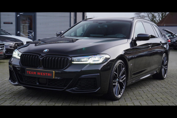 BMW 5 Serie Touring 530d High Executive Edition | Panorama | HuD | Facelift | LASER | Trekhaak | Adaptieve cruise | Drive Assited