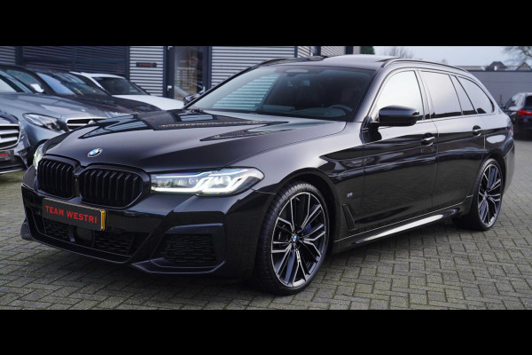 BMW 5 Serie Touring 530d High Executive Edition | Panorama | HuD | Facelift | LASER | Trekhaak | Adaptieve cruise | Drive Assited