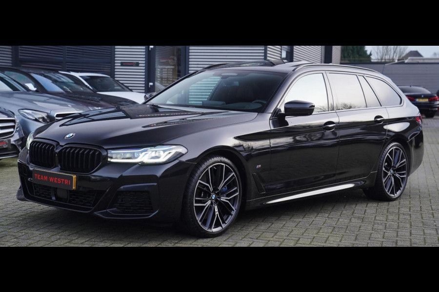 BMW 5 Serie Touring 530d High Executive Edition | Panorama | HuD | Facelift | LASER | Trekhaak | Adaptieve cruise | Drive Assited