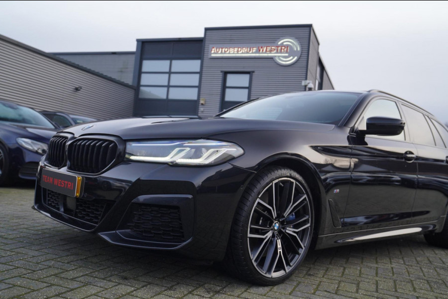 BMW 5 Serie Touring 530d High Executive Edition | Panorama | HuD | Facelift | LASER | Trekhaak | Adaptieve cruise | Drive Assited