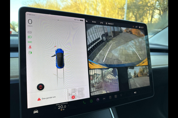 Tesla Model 3 PERFORMANCE AWD 75KWH MET 462 PK LONG RANGE PANORAMADAK. KEYLESS ENTRY. VOOR & ACHTER VERWARMDE STOELEN. ACCU = 94%