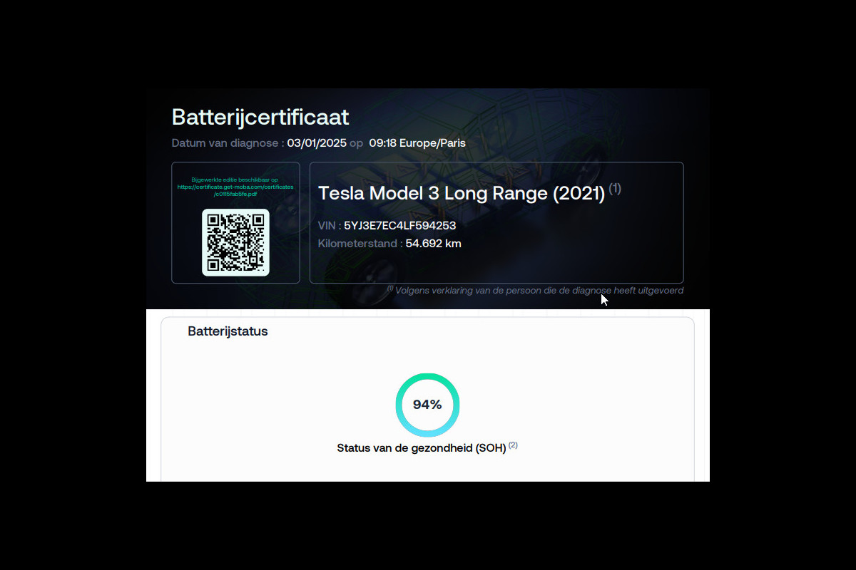 Tesla Model 3 PERFORMANCE AWD 75KWH MET 462 PK