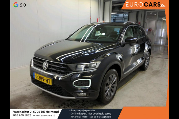 Volkswagen T-Roc 1.5 TSI 150pk DSG Sport Navigatie Virtual Cockpit Full LED PDC Adaptive Cruise Control Lichtmetalen velgen Climate Control Trekhaak