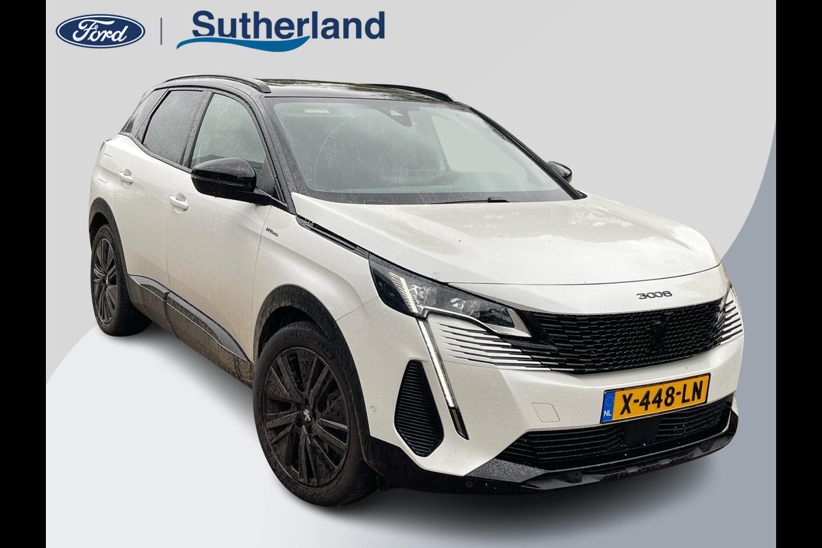 Peugeot 3008 1.6 Hybrid 225pk GT Automaat | PHEV | Panorama dak | Stoelverwarming | 360 graden Camera's | Elektrische Achterklep